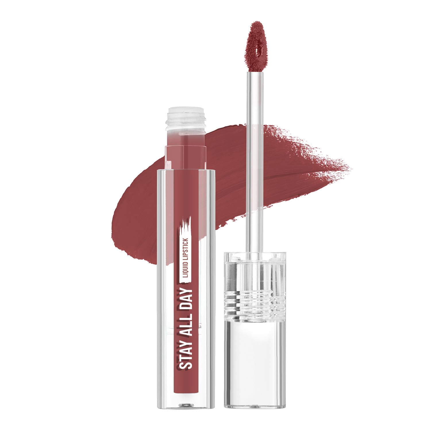 Swiss Beauty Stay Maxx Matte Highly Pigmented Liquid Lipstick | With Vitamin E & Shea Butter | Smudge-Proof and Transfer-Proof | 24 Hour Stay | 2gm, Shade- 10. Earthy Brown-picture-41
