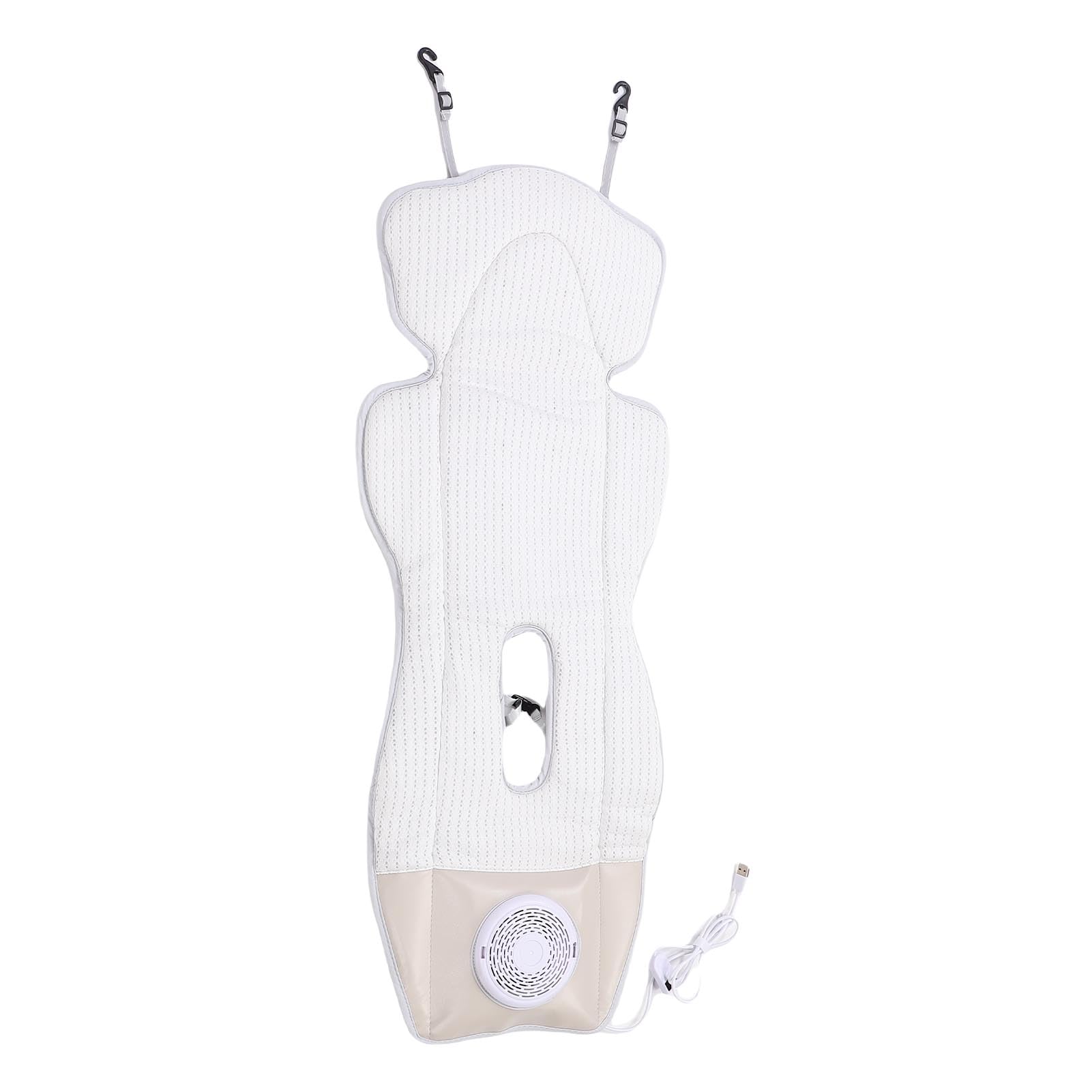 YWBL-WH Almohadilla de Enfriamiento con Ventilador, Cochecito de bebé Transpirable, con Comodidad Ideal para el Cochecito o el Asiento para el Automóvil, Esencial en Verano