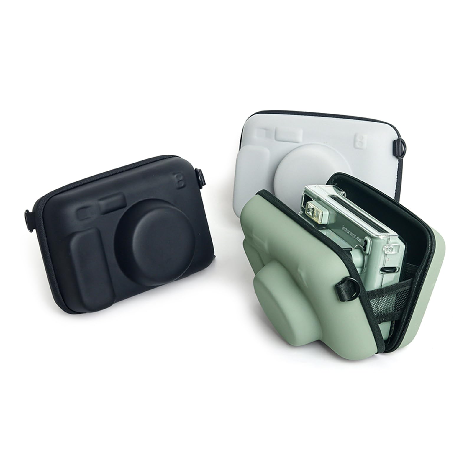 Custodia per fotocamera per ampio/210/300 Custodia da trasporto per garantire resistenza agli urti e portabilità supporto EVA Camera Bag, Grigio verde