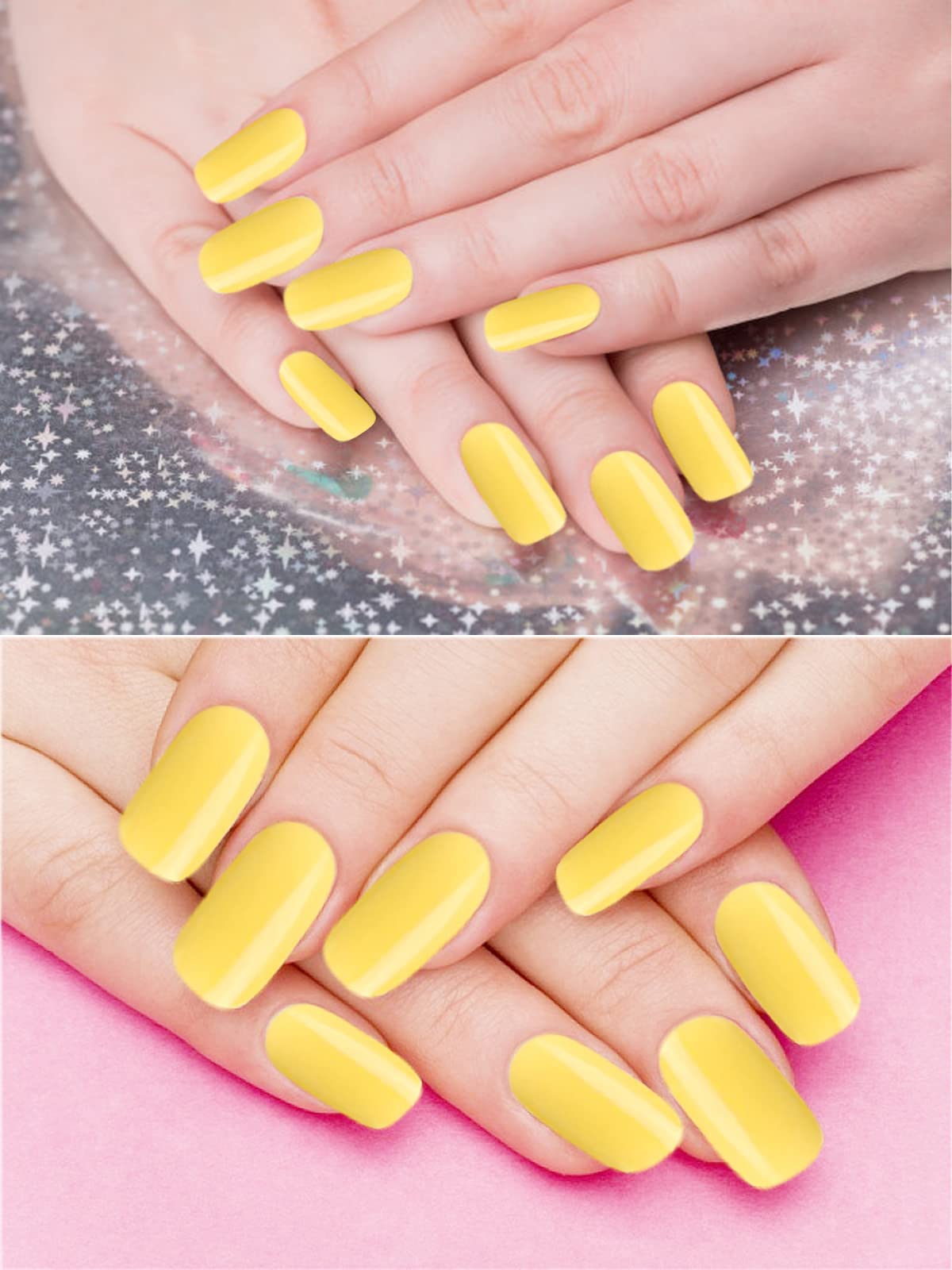Amazon.com: 20Pcs Semi Cured Gel Nail Polish Strips,HOINCO Yellow Street  Nail Strips Self-Adhesive Full Wrap Gel Nail Art Sticker Manicure Stickers  with Nail File and Stick : Beauty & Personal Care
