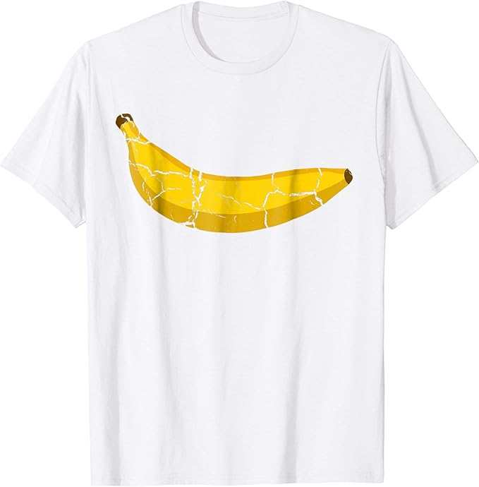 Vintage Yellow Banana Shirt Banana T Shirt Clothing