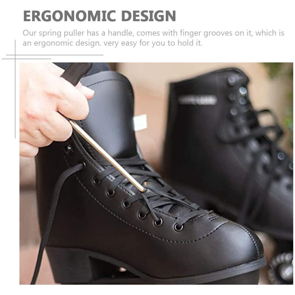 5pcs Skate Shoe Hook Iron Professional Shoelace Tighteners Portable Shoelace Tighteners Roller Shoelace Hockey Accessories Durable Shoelace Tighteners Household Plastic Trampoline/1305 - View #12