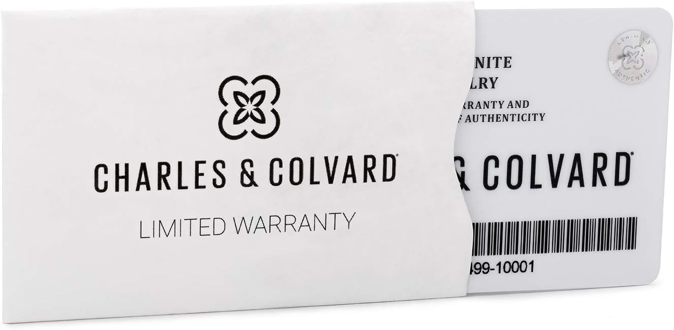 14K Yellow Gold Forever One 7.5mm Round Moissanite Screw Back Stud Earrings 3.00cttw DEW (G-H-I) by Charles & Colvard - Image 7