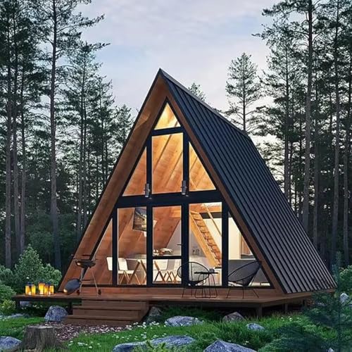 Triangle A-Frame Prefab Modular Cabin Kit for Sale – Expandable