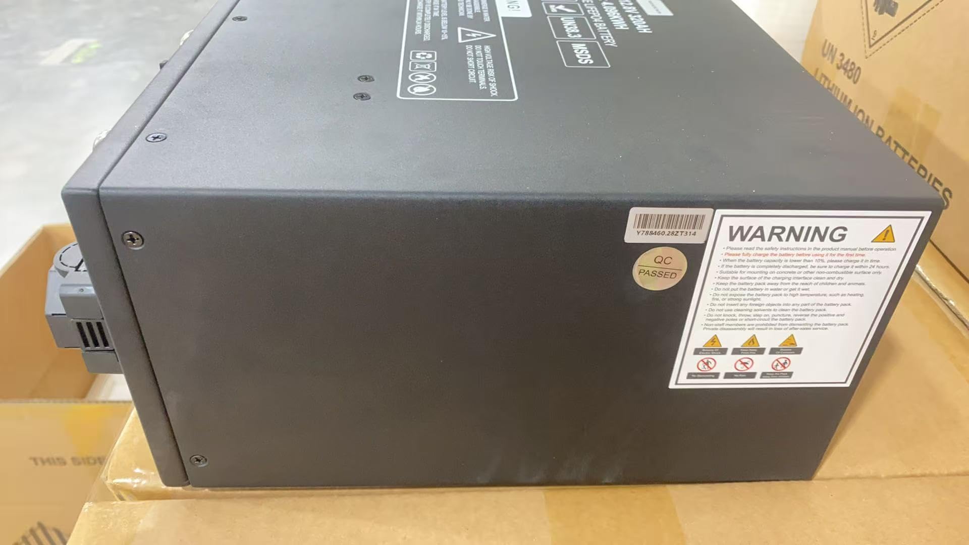 Akumulator LiFePO4 12 V, 320 Ah, certyfikat ECE R10 z wbudowanym BMS 250 A, ochrona przed niską temperaturą, 12000 cykli i 10-letnia żywotność, do przyczep kempingowych, instalacji solarnych