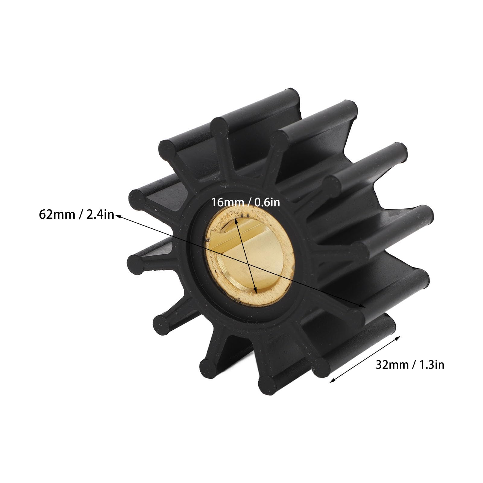 Laufradabzieher, 12-Blatt-Laufradsatz, 3854286, 18838-0001, Ersatz für Sherwood 9959, CEF 500103, ANCOR 50003, G9901