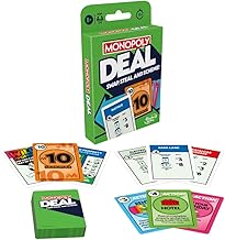 Monopoly Deal Card Game, for 8 years to 99 years