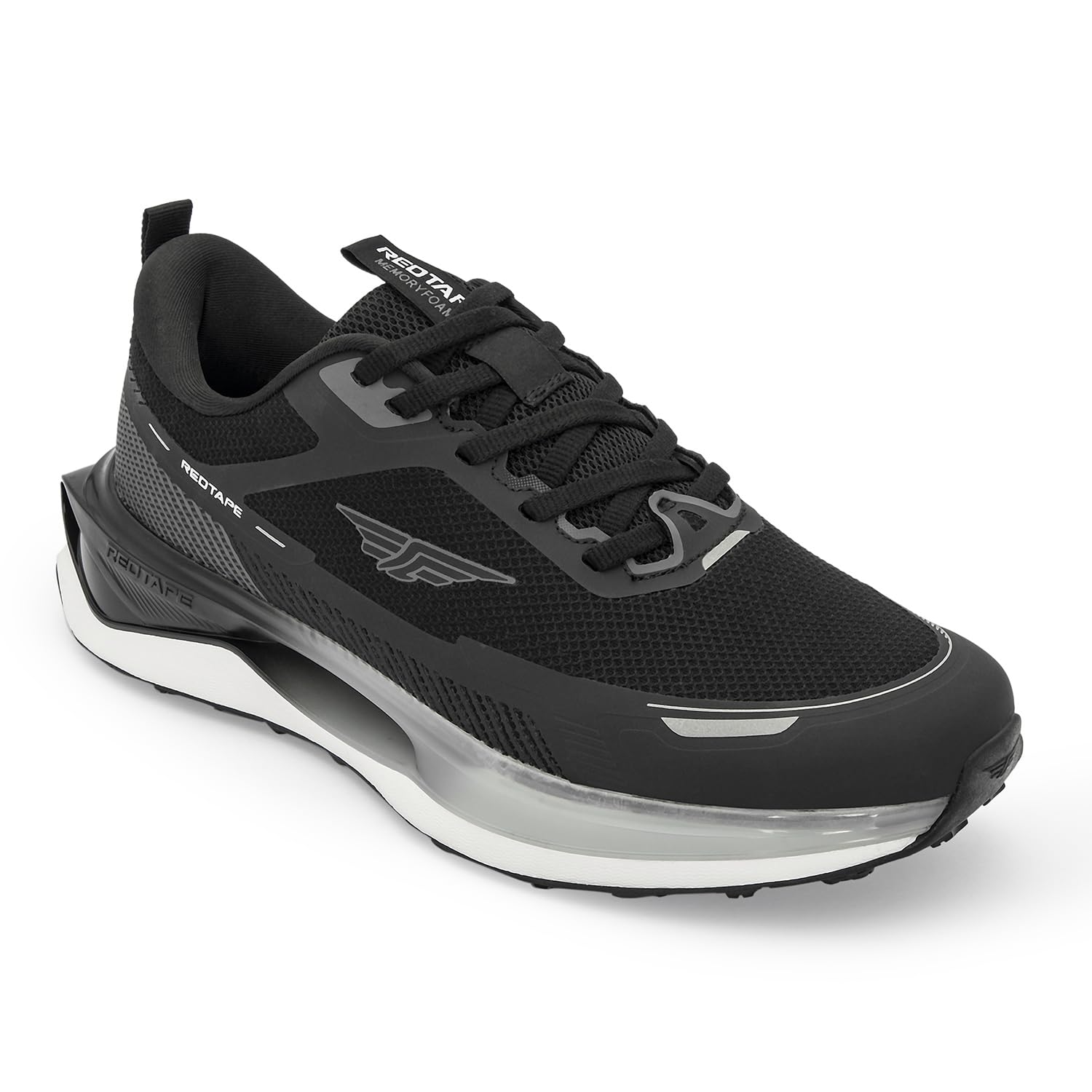 Red Tape Men's Athleisure Sports Shoes for Everyday Comfort | Black | 10 UK-image-10