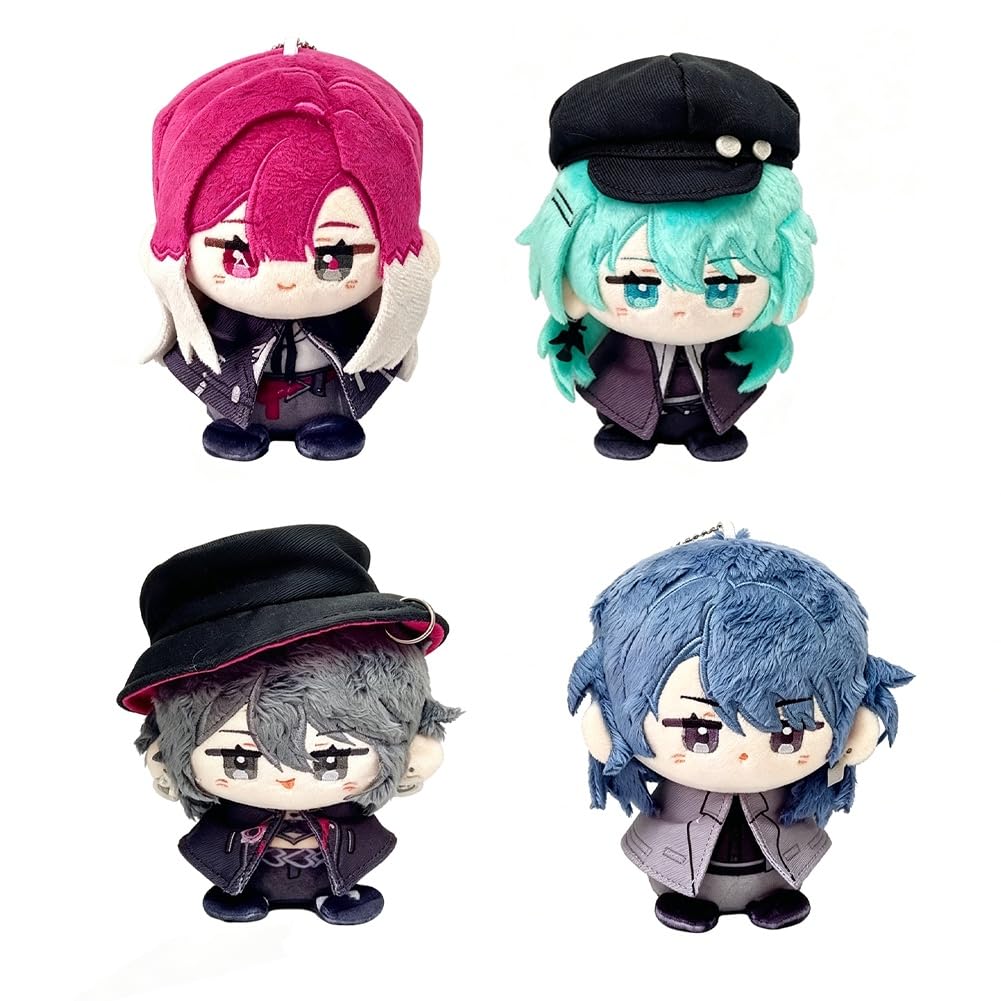 Chief.Chief Plüschfigur, Anime, weiche Stoffpuppe, 10 cm, Mini-Umarmungskissen, Cartoon-Figur, Brieftaschenanhänger, Charm-Dekoration, Geschenke