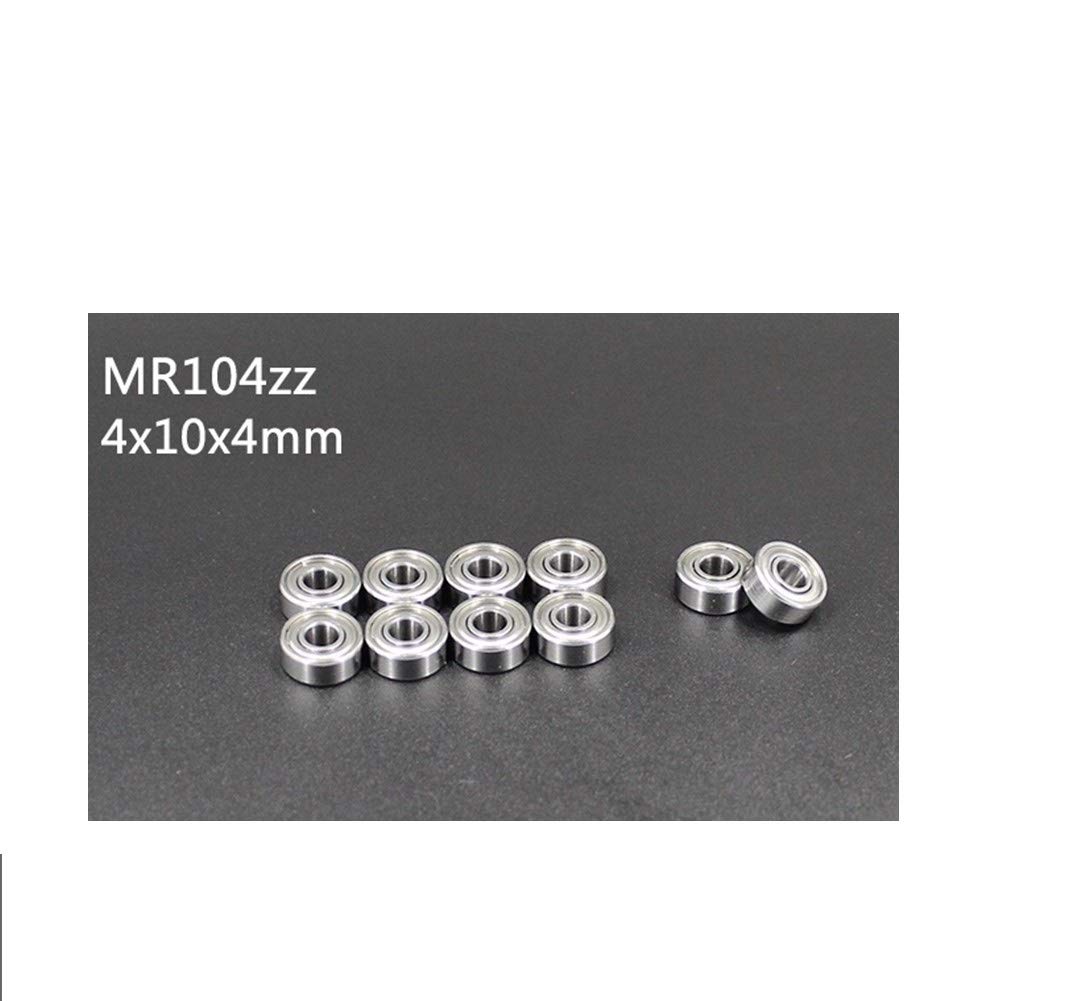 Łożyska kulkowe głębokie Łożyska MR104ZZ ABEC-1 4X10X4mm Miniaturowe łożyska kulkowe WML4010ZZ L-1040ZZ