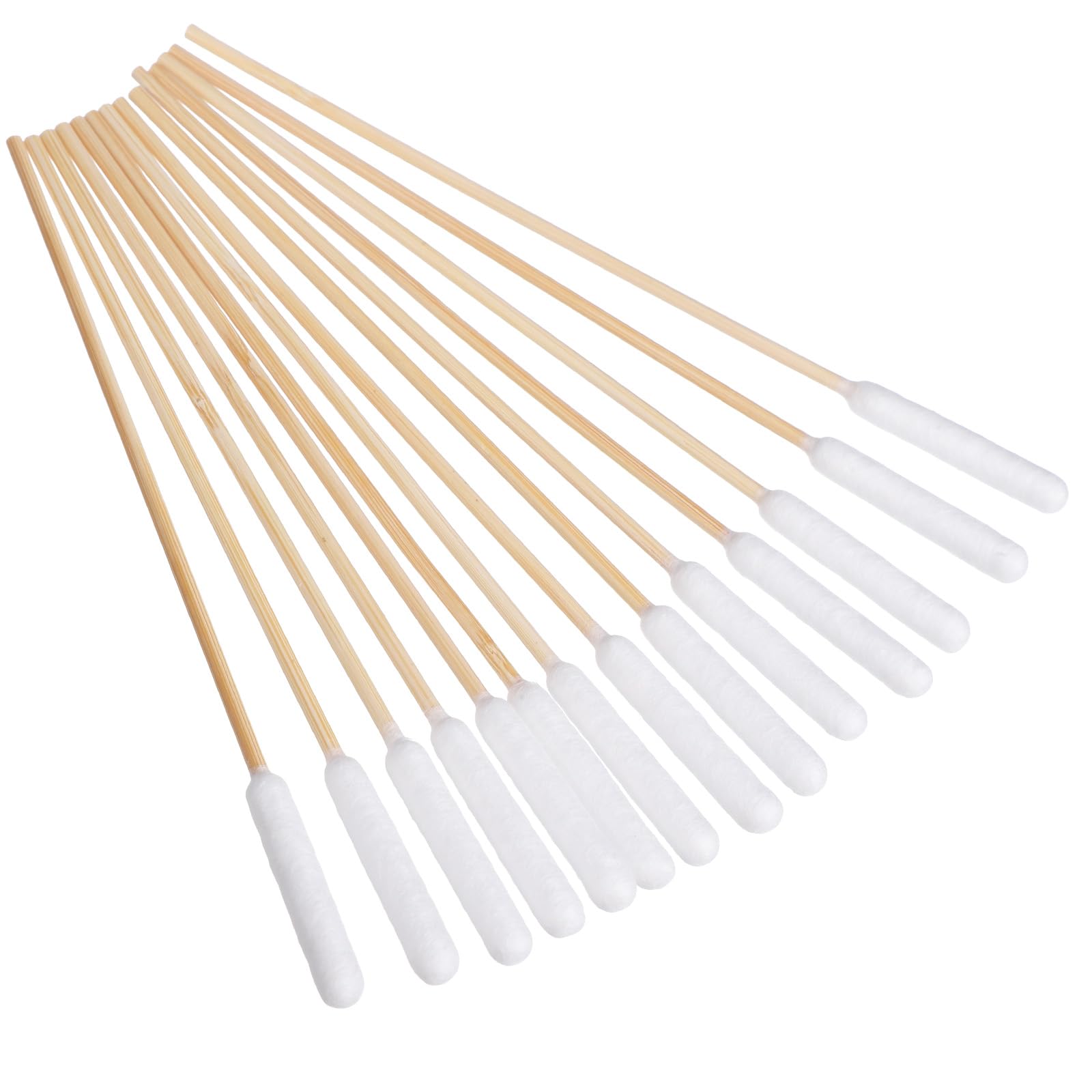 100 Pcs Long Q Tips for Dog Ears 6 Inch Long Cotton Swabs Dogs Ear Cleaning Swab Cotton