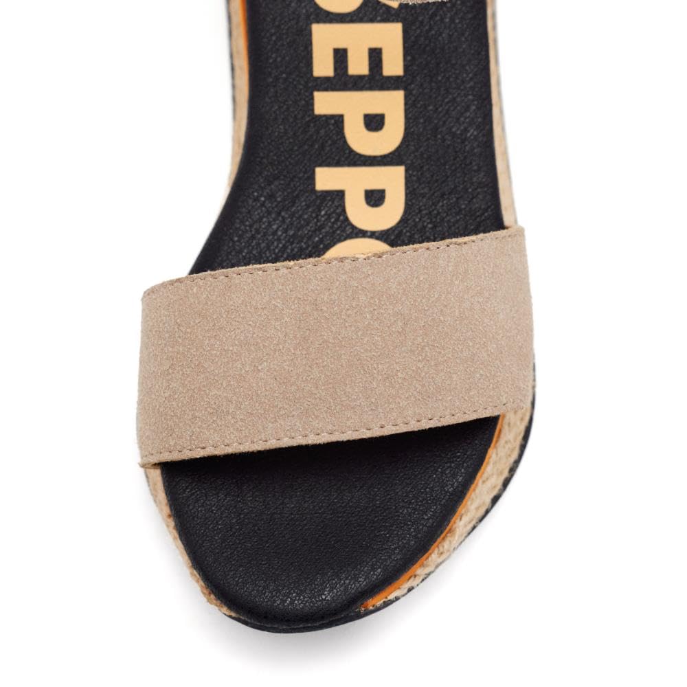 Sandali Sportivi Beige con Zeppa per Donna Benay