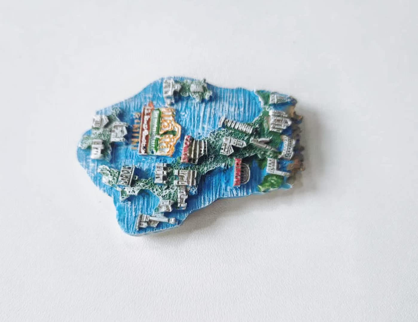 Rimini Italy Aimant De Réfrigérateur En Bois 3D Souvenir De Ville