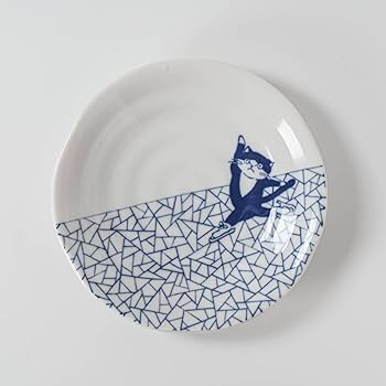 猫のブロンズ(お皿に亀裂あり） 猫のブロンズ(お皿に亀裂あり）