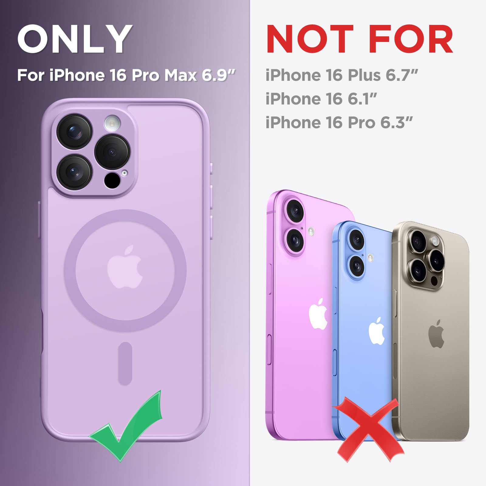 CAPRARO Magnetic Compatible with iPhone 16 Pro Max Case - Image 2