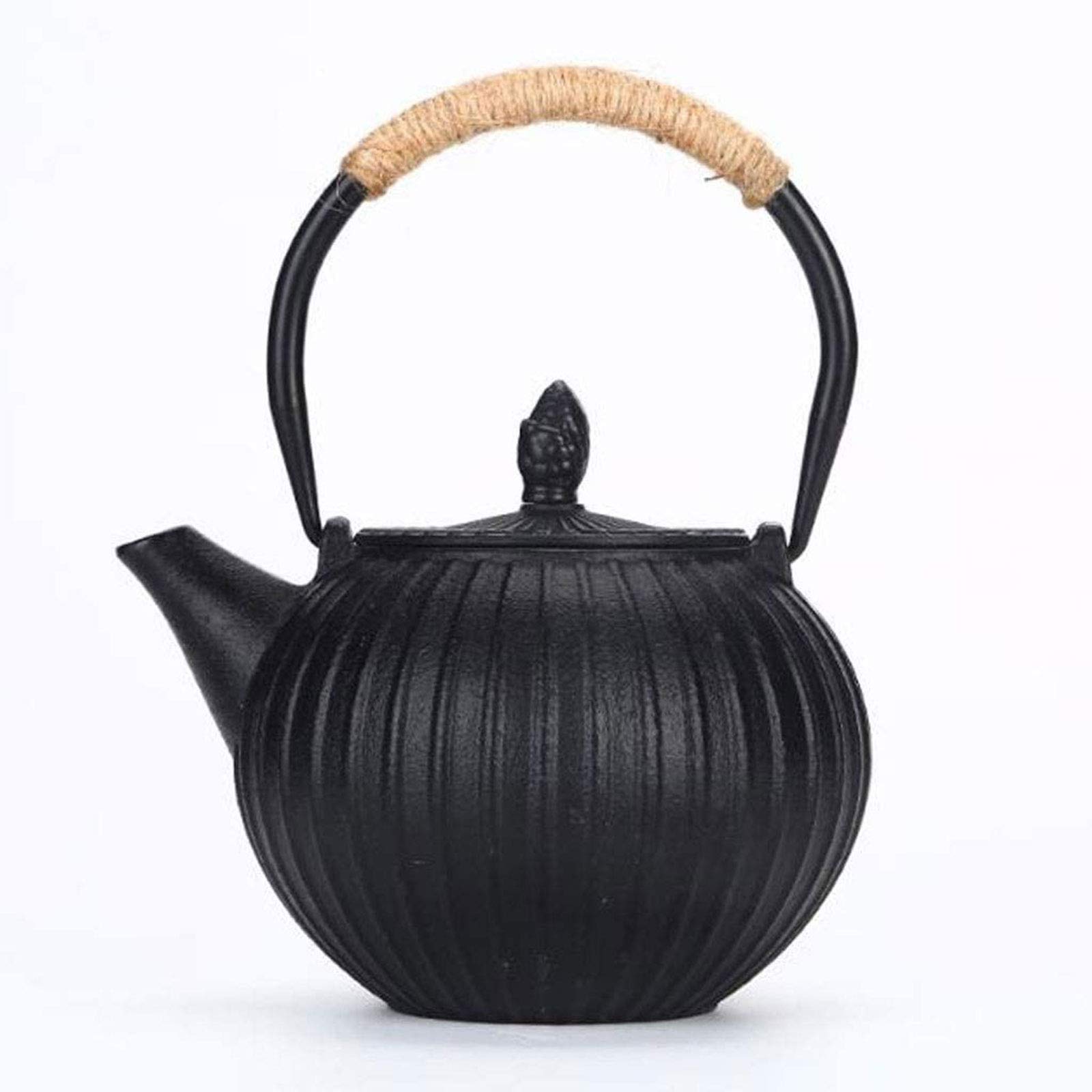 MGEMJMJ Tea Kettle Tea Pot, Cast Iron Retro Tea Kettle, Japanese Teapot For Loose Leaf Tea, Small Handmade Tea Infuser, 850ml
