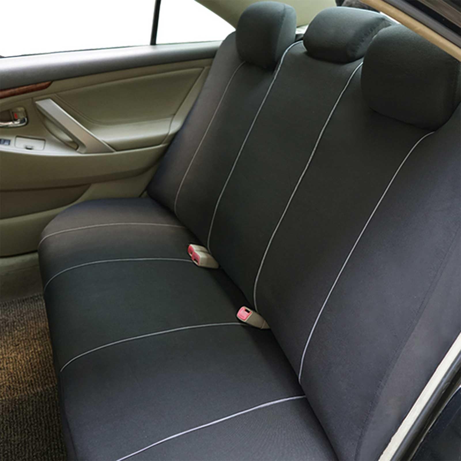 Autositzbezüge Set Für FIAT 500L Living(351)/500L MPW(351)/500L PRO(330)/500L Trekking(330), 5 Sitzer Allwetter Vorder Und Rücksitze Autositz Schonbezug Atmungsaktiv Auto-Innenraum Zubehör