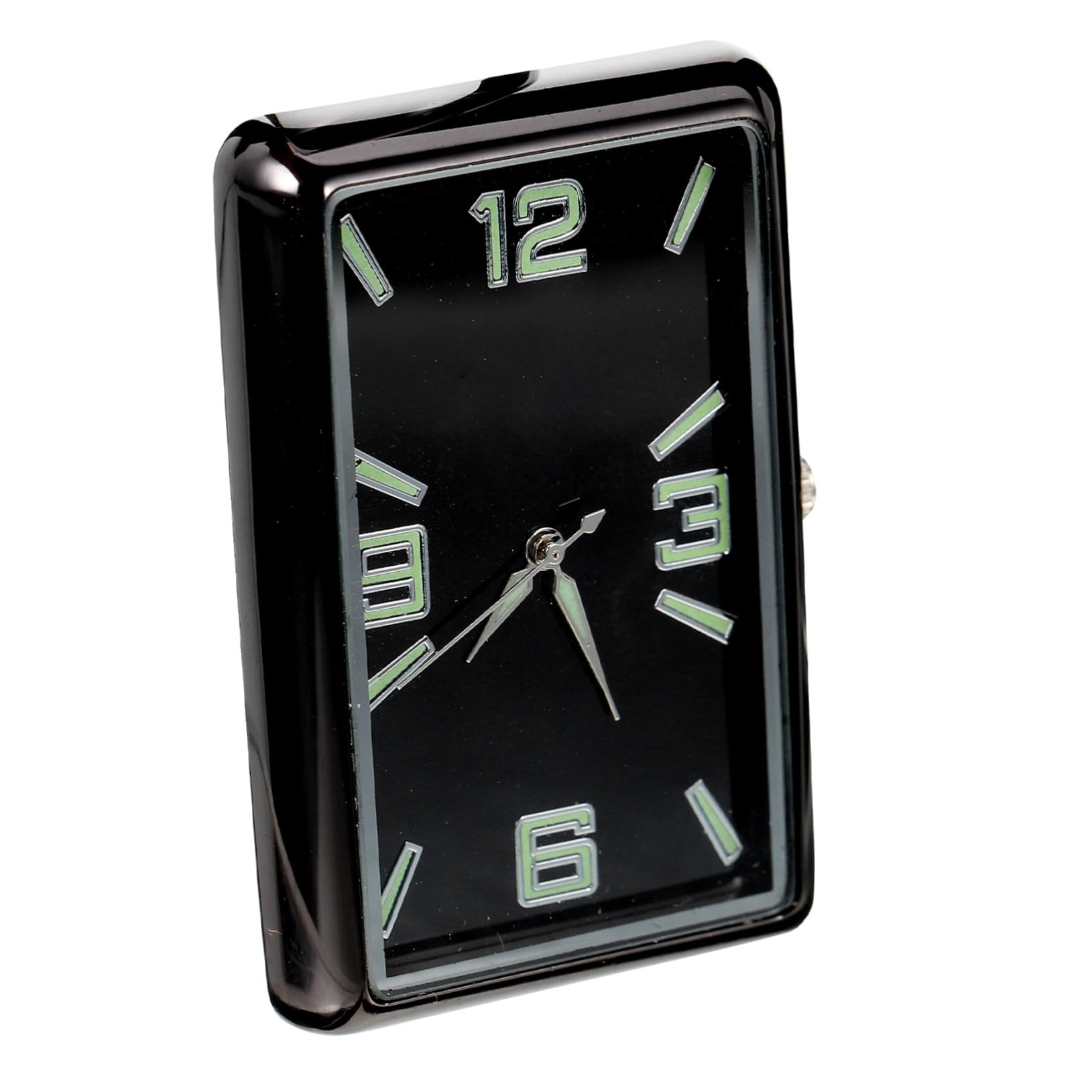 Zerodeko Reloj Para Salpicadero De Coche Estructura Resistente y Estilo Sencillo Adecuado Para Espacios De Trabajo y Hogares