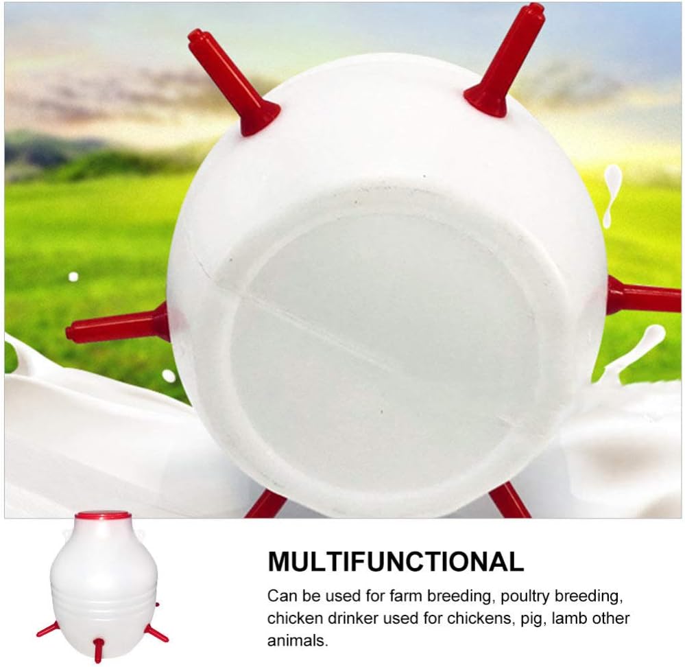 Sheep Feeder Lamb Bottle Dog Pet Nurser Bottle Sheep Lamb Bottle Holder Pet Self Feeding Device Calf Milk Feeder Cat Milk Bottle Child Plastic Poultry Drinking Fountain