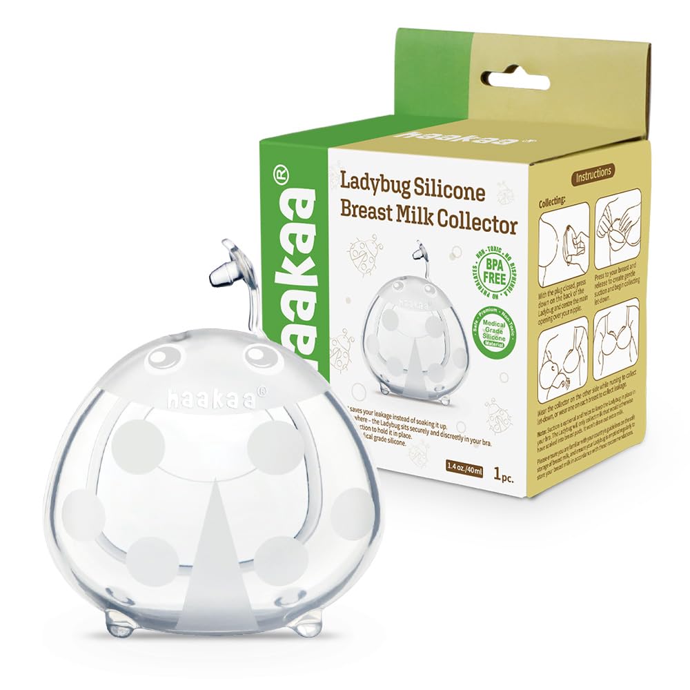 Haakaa Ladybug Silicone Milk Collector (40ml)