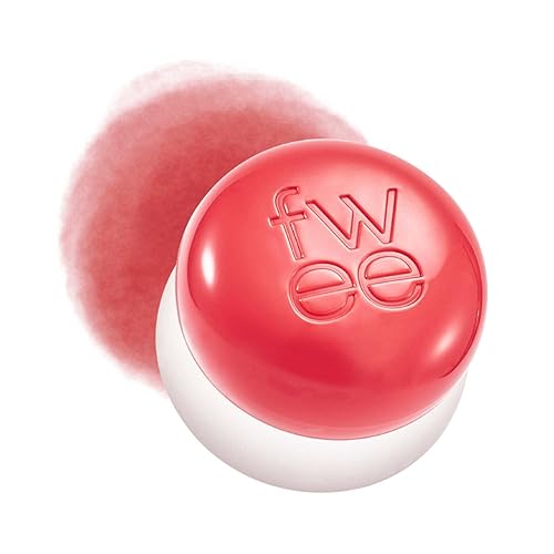 fwee Blurry Pudding Pot | Airbrushed Blush & Lip, Buildable Pigment, Long-lasting, Lightweight, Easy to Blend, Natural Soft Matte Finish - Boy (Bright Coral) | 0.17 oz - Boy