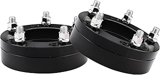 YIZBAP 2PCS 6x5.5 to 5x5.5 Wheel adapters, 2 inch 6x139.7mm to 5x139.7mm Wheel adapters 108mm Hub bore with 14x1.5 Thread Pitch