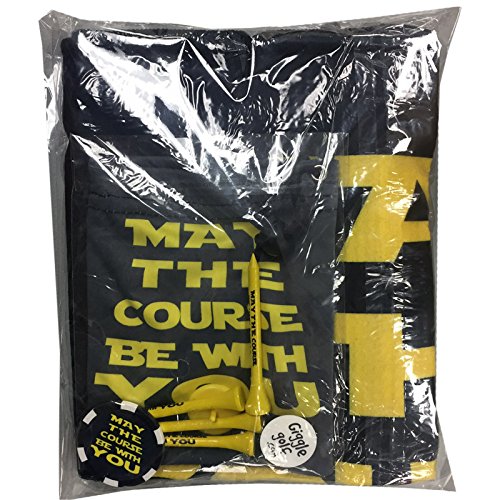 Giggle Golf May The Course Be with You Golf Pack with Flask