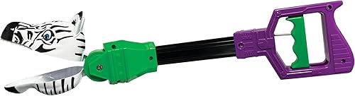 Miniatura 9 de Lobo de Deluxebase. Agarrador de mano de animal jumbo con mango de largo alcance. Herramienta de alcance para niños y juguete de garra para regalos