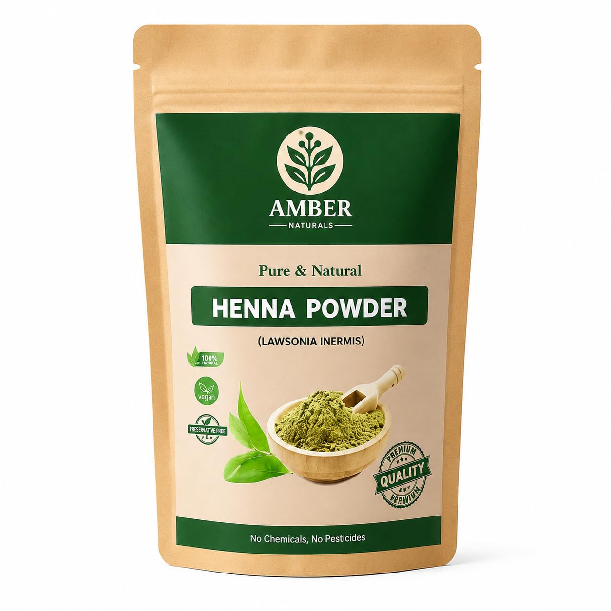 Henna Powder (Lawsonia Inermis) | 100% Pure & Natural | Chemical-Free | No Preservatives | Vegan | Premium Hair Care Powder for Hair Coloring, Conditioning & Scalp Care-image-49