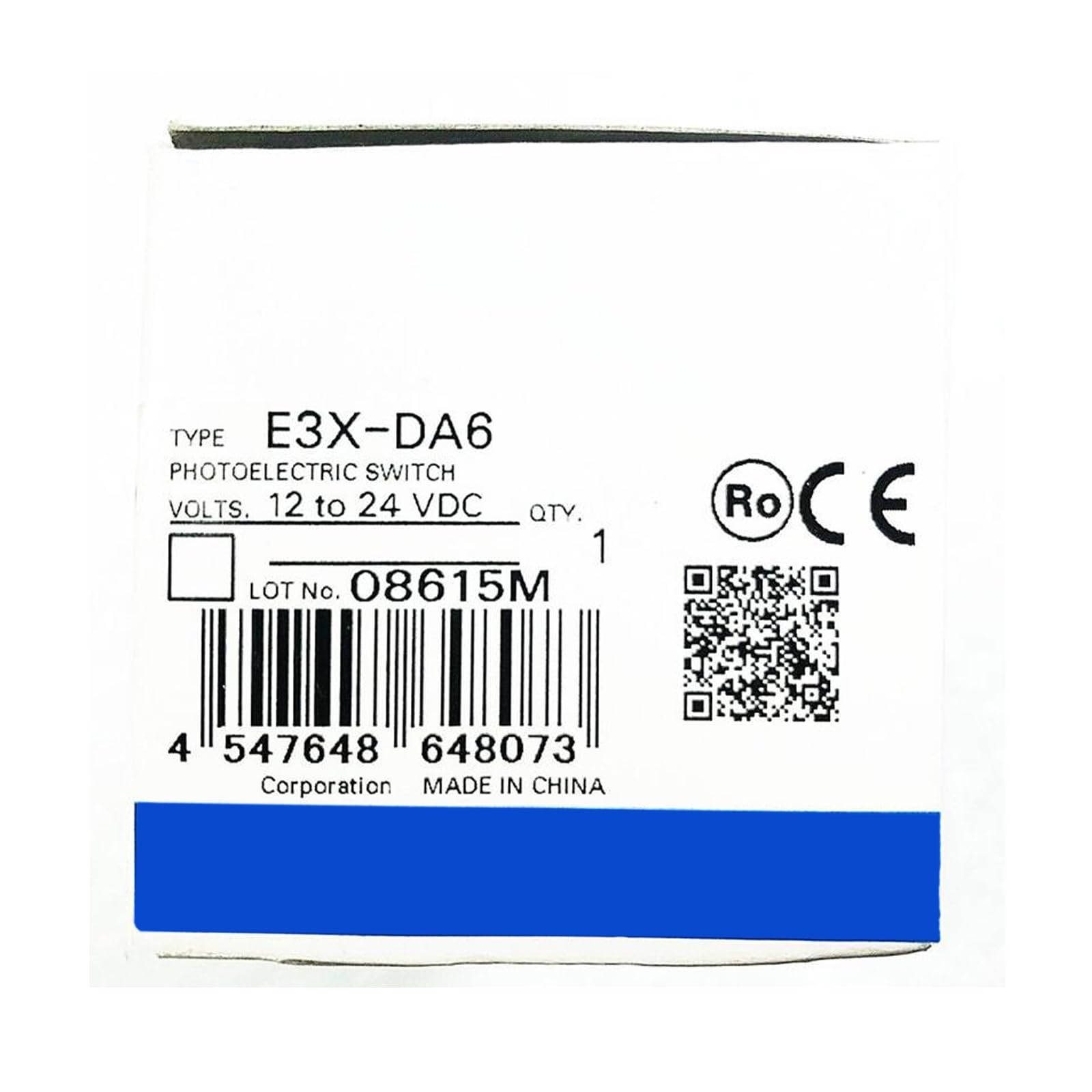 E3X-DA6 New with Warranty E3XDA6