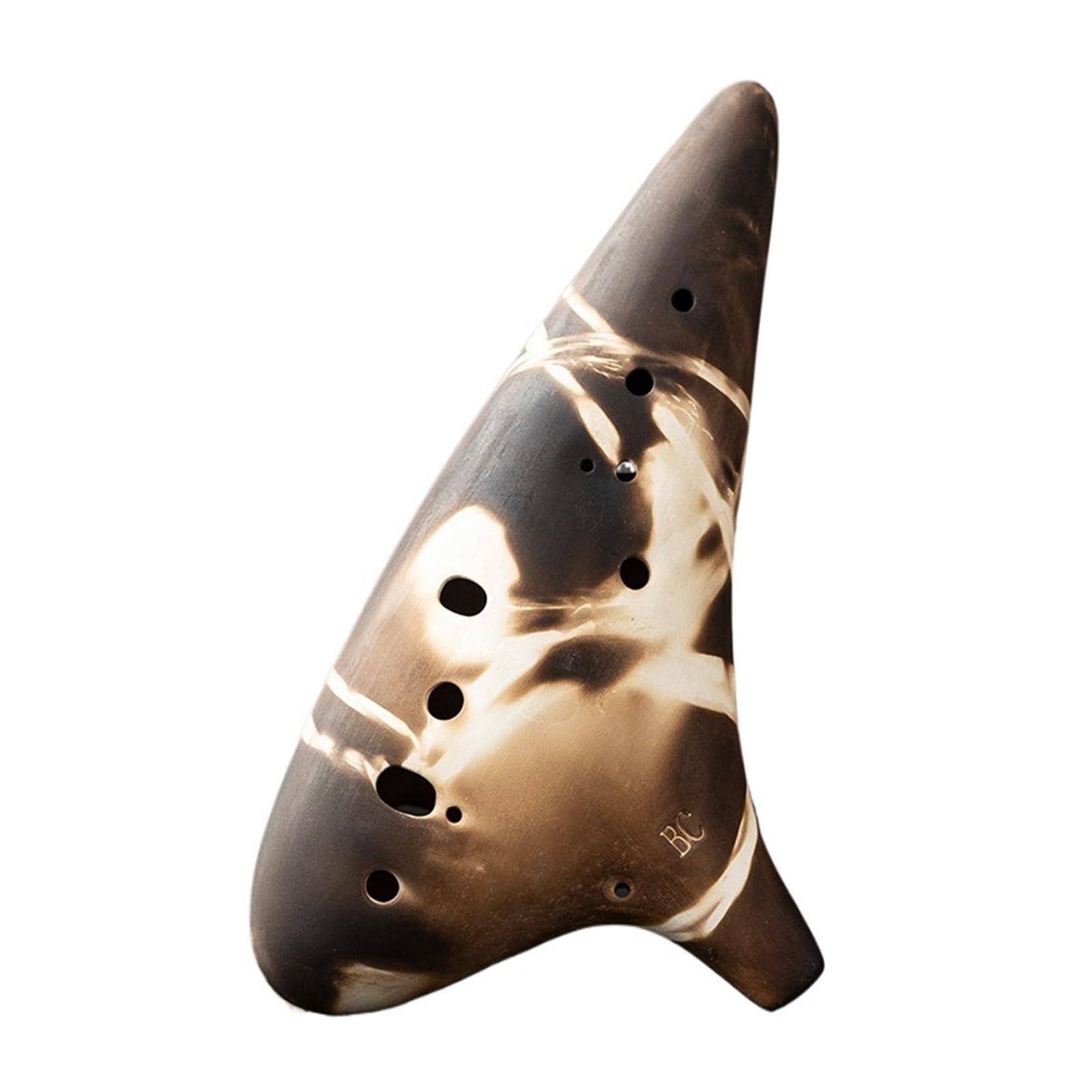 12 Loch BC Ocarina Bass Professionelle Leistung Keramik Xun Blasinstrument