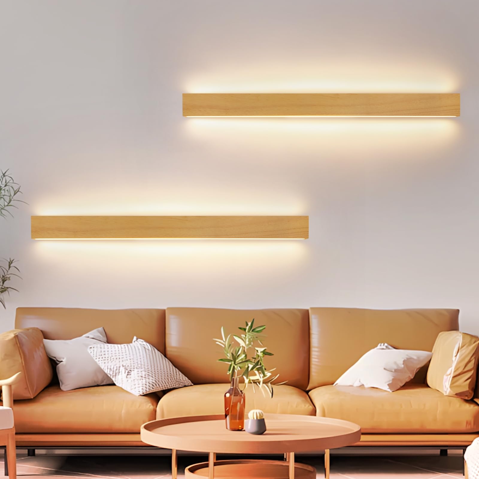 ZMH Wandlampe innen Holz