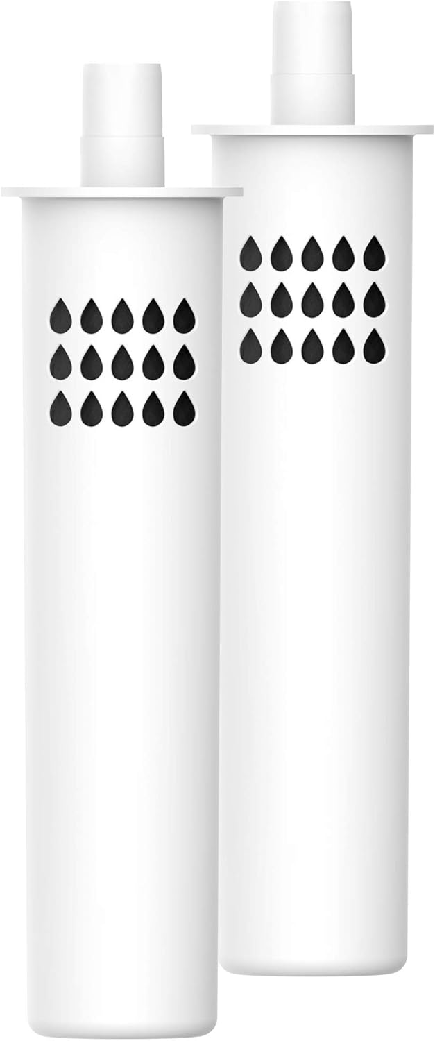 AQUACREST BB02 Bottle Water Filter, Replacement for Brita® Soft Squeeze Bottle