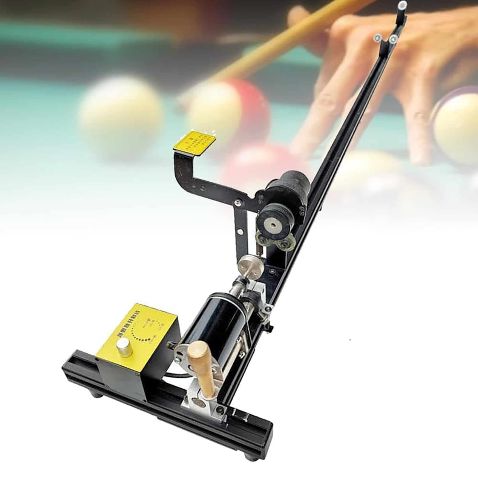 oiakus Snooker Cue Stick Repairer, Billiard Cue Repairing Machine, Club Straightening and Billiard Club Repairer, for Change Copper Hoop, Club Straightening and Leather Replacement