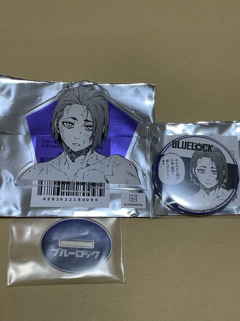 御影玲王　玲王　缶バッジ　プリンセスカフェ　プリカフェ　③　ブルーロック　ブルロ ブルーロック 御影玲王 プレンセスカフェ缶バッジ 7点 ブルーロック