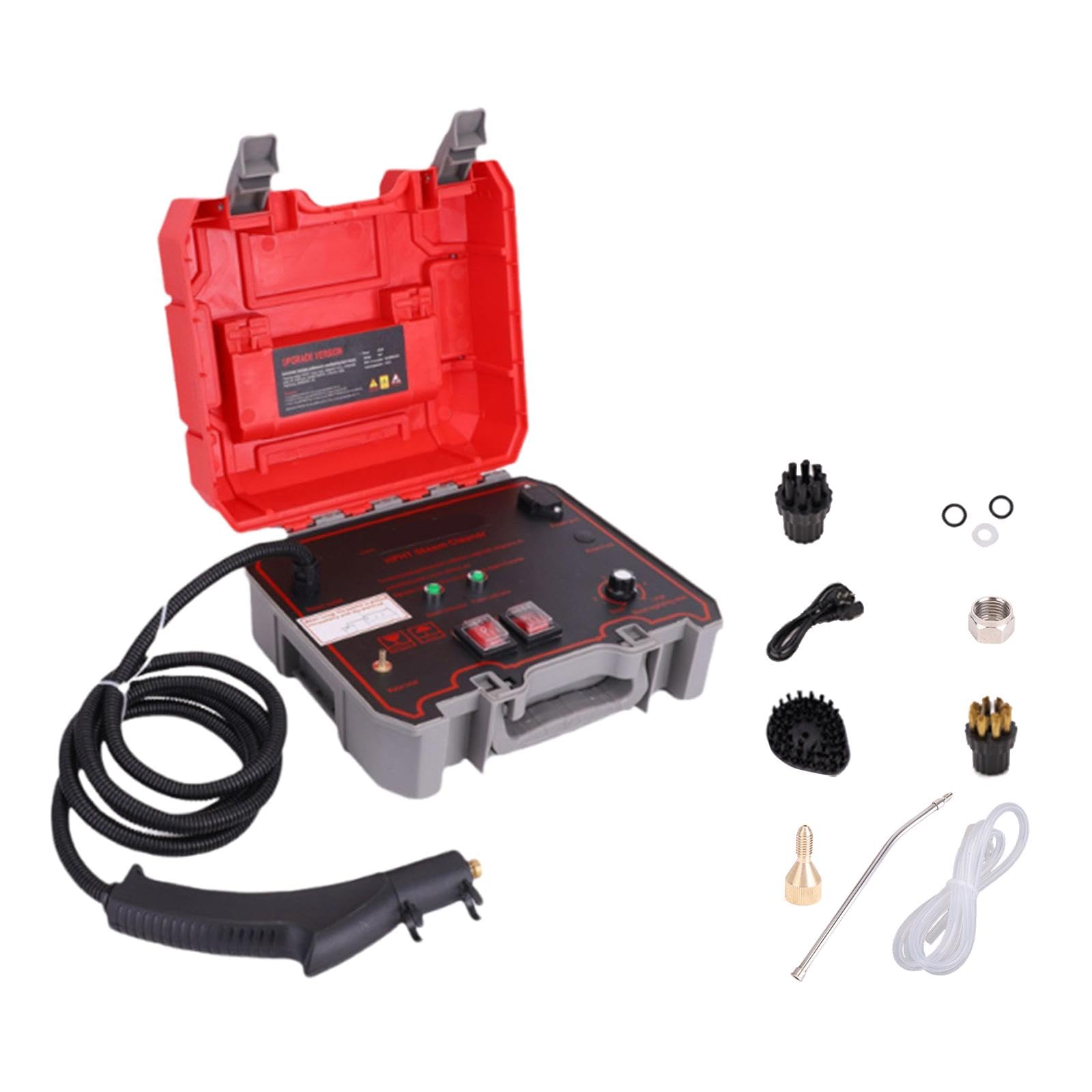 Dampfreiniger Als Mehrzweck Haushaltsreiniger Und Handdampfgerät mit Starkem Dampfstrahl Und 1500W Heizsystem für Die Tägliche Und Gründliche Reinigu