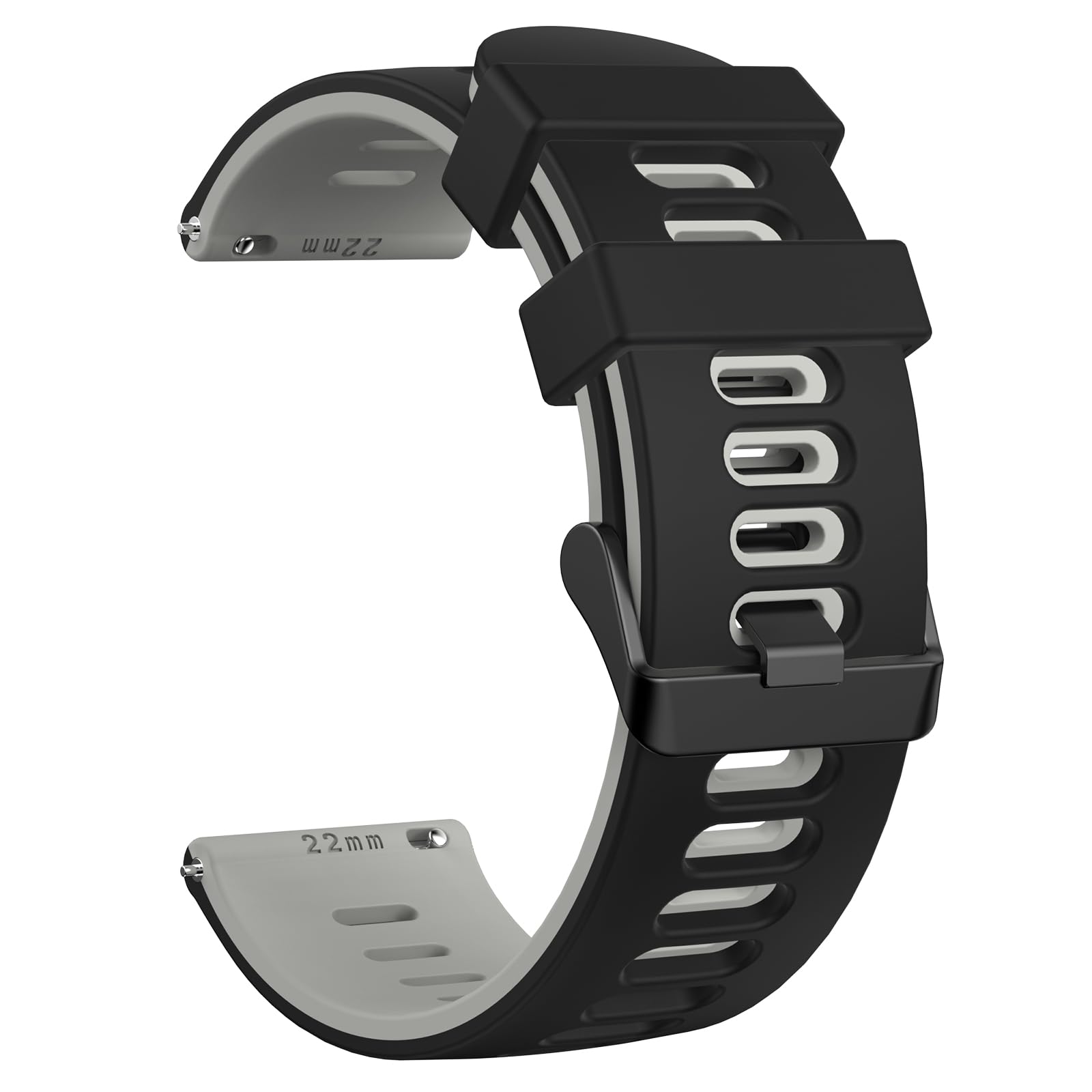 Tobfit 22mm Strap Compatible with Amazfit GTR 47mm, Amazfit GTR 2 / 2e/ 3/3 Pro/4, Amazfit BIP 6/5, Stratos /2/2s/3，SmartWatch band with Stainless Steel Buckle-picture-15