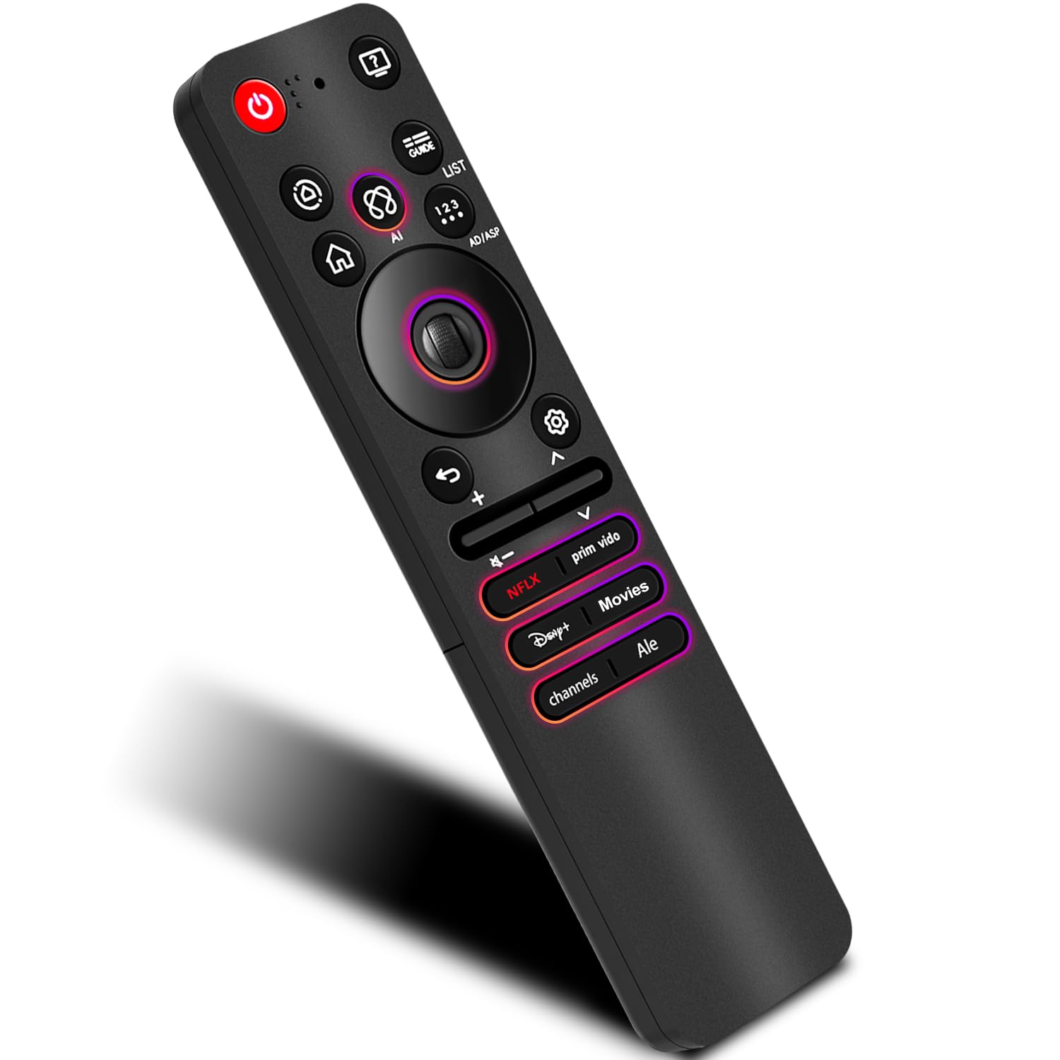 Gvirtue Sprach-Fernbedienung RC833 RC813 für TCL TV, Ersatz
