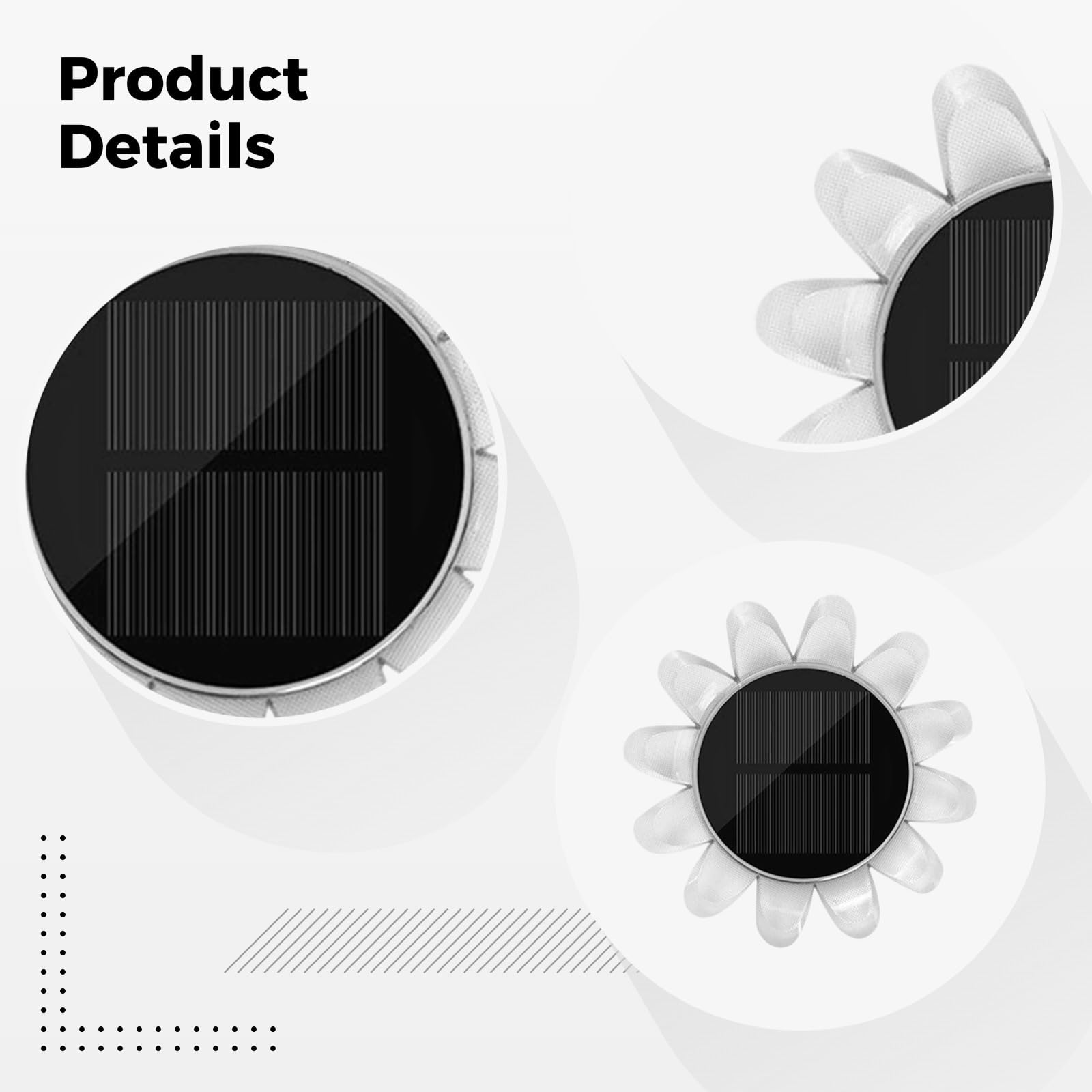 Solar Schwimmende Poolbeleuchtung, LED Teichleuchten mit Fernbedienung, Sonnenblumen-Design für Garten, ABS-Kunststoff, RGB-Lichteffekte, dekorative Beleuchtung für Pools, Teiche und Außenbereiche