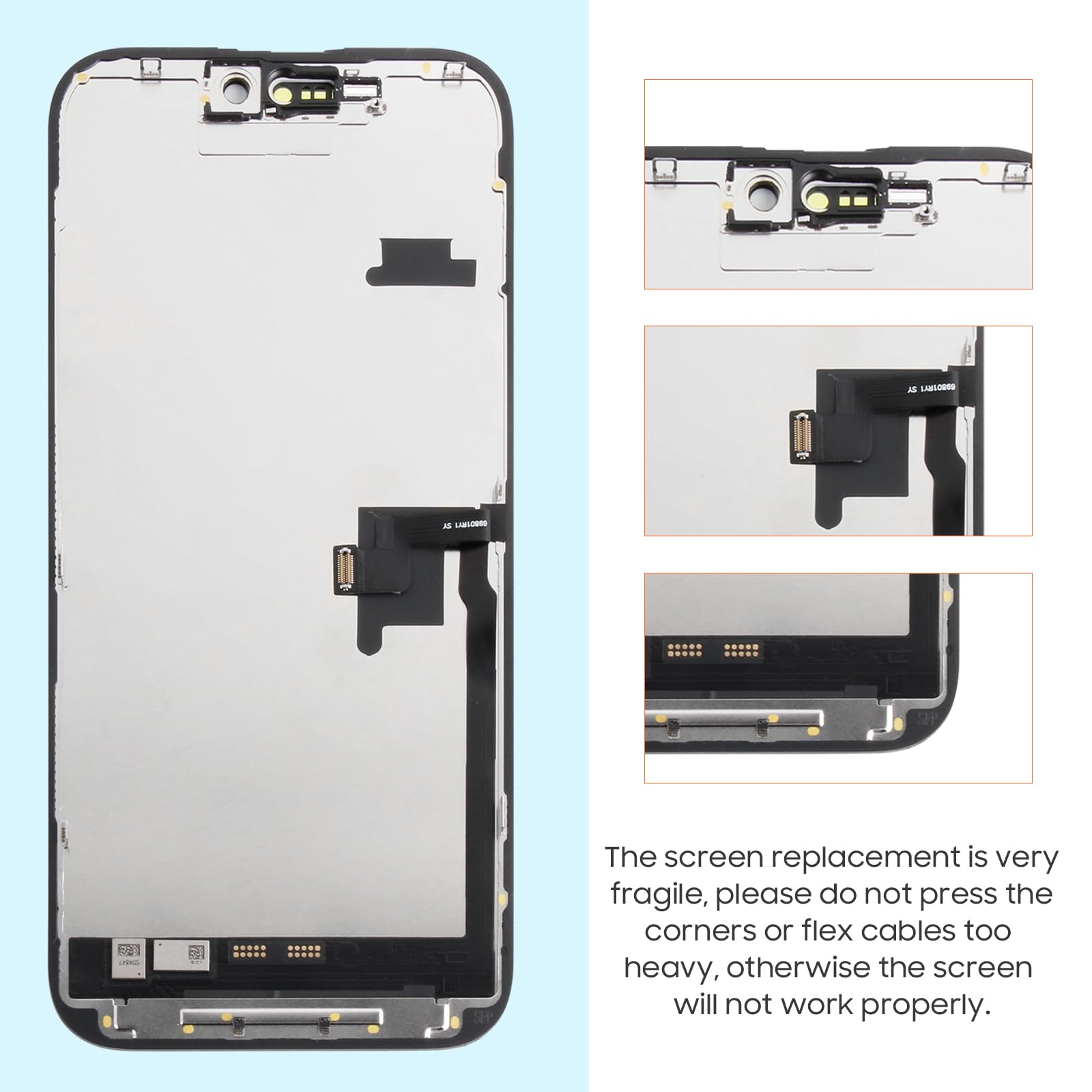 Amazon.com: TFT for iPhone 16 Pro Max Screen Replacement Kit