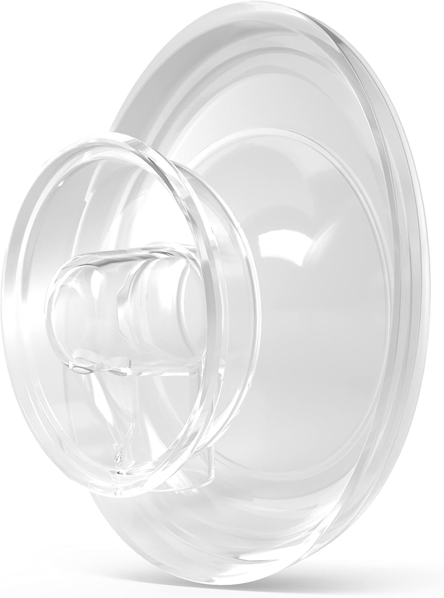 Stride Breast Pump Breast Shield - 24mm - Flange for Pumping Breast Milk - Accessories & Breastfeeding Essentials for Electric Pumps - BPA Free, Dishwasher Safe - 2 Pack