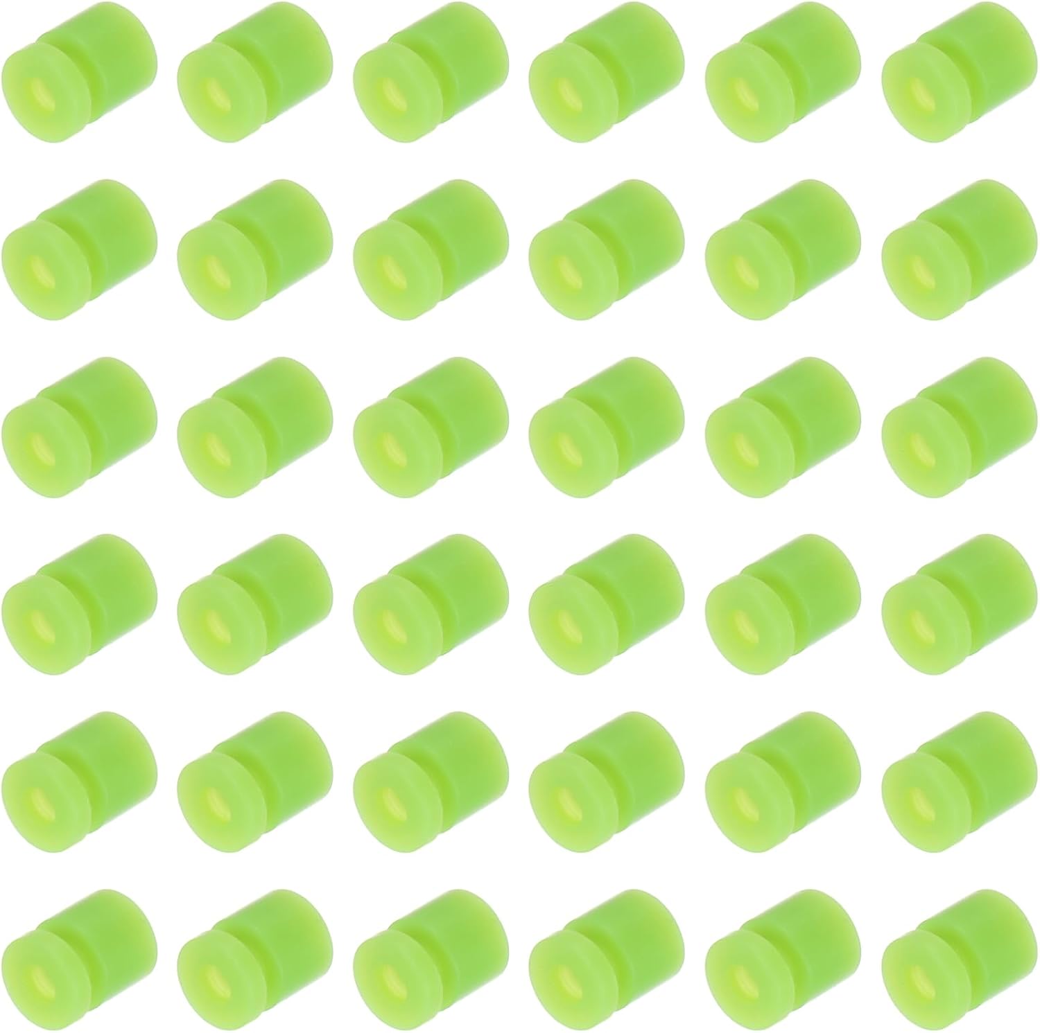 MECCANIXITY RC Anti Vibration Rubber Balls for RC F4 F7 Flight Controller RC Drone Accessories M2x6mm(Green), Pack of 36