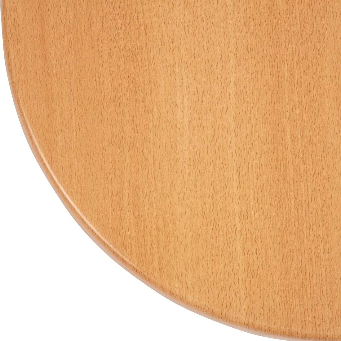 Bolero Tablero de Mesa Redondo, 60 cm, Haya