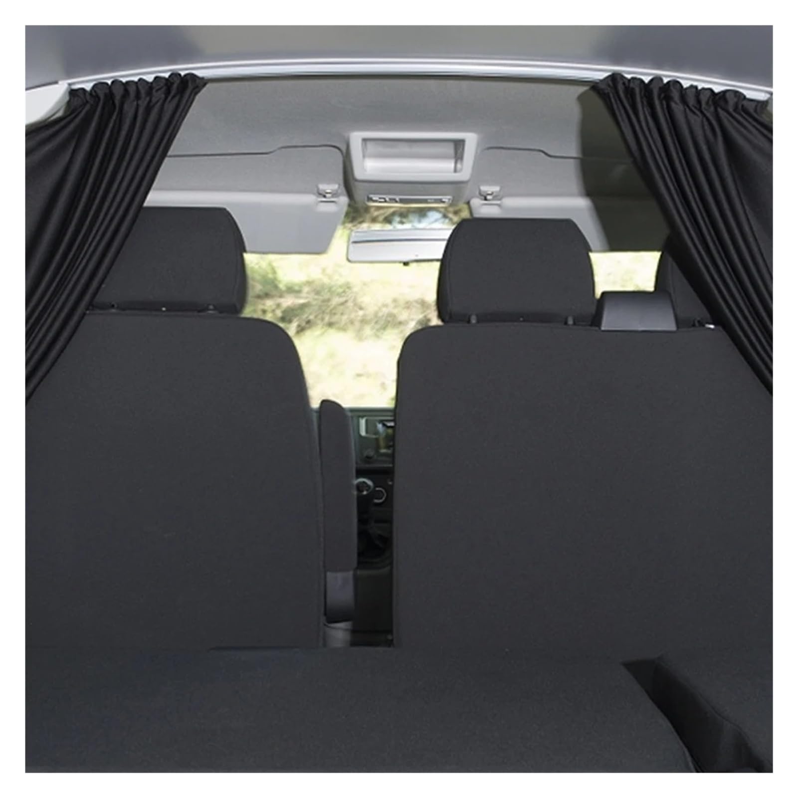Pare Soleil Voiture pour VW T5 T6 Camping-Car pour Caravane Camping-Car Cabine Diviseur Rideau Occultant Voiture Soleil(Standard Roof)