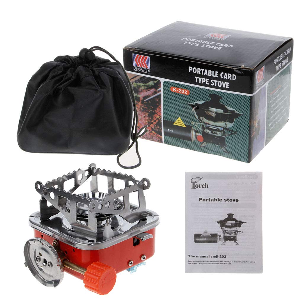 Bilinli See The Picture Mini Camping Stove Folding Outdoor Gas Stove Portable Picnic Split Cooker Burner