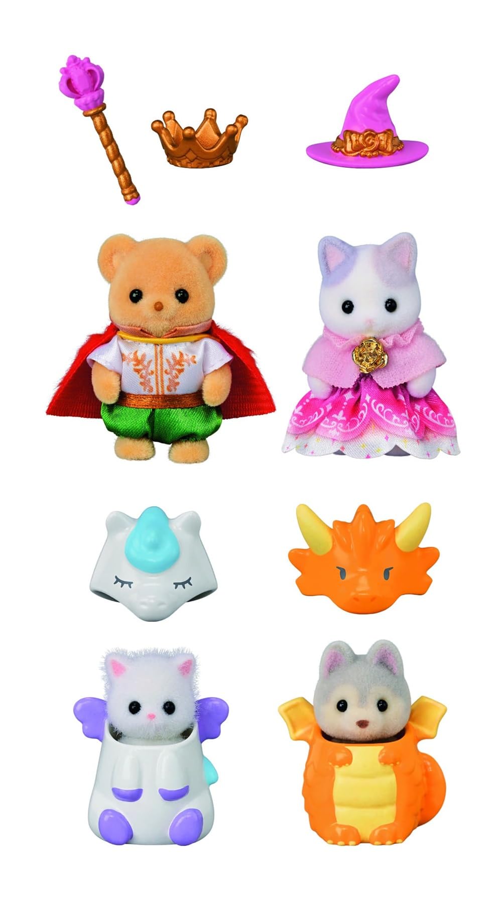 Conjunto Amigos de Contos de Fadas Fantásticos - Sylvanian Families - 5842 - Chocomenta Conjunto Amigos de Contos de Fadas Fantásticos - Sylvanian Families - 5842 - Chocomenta