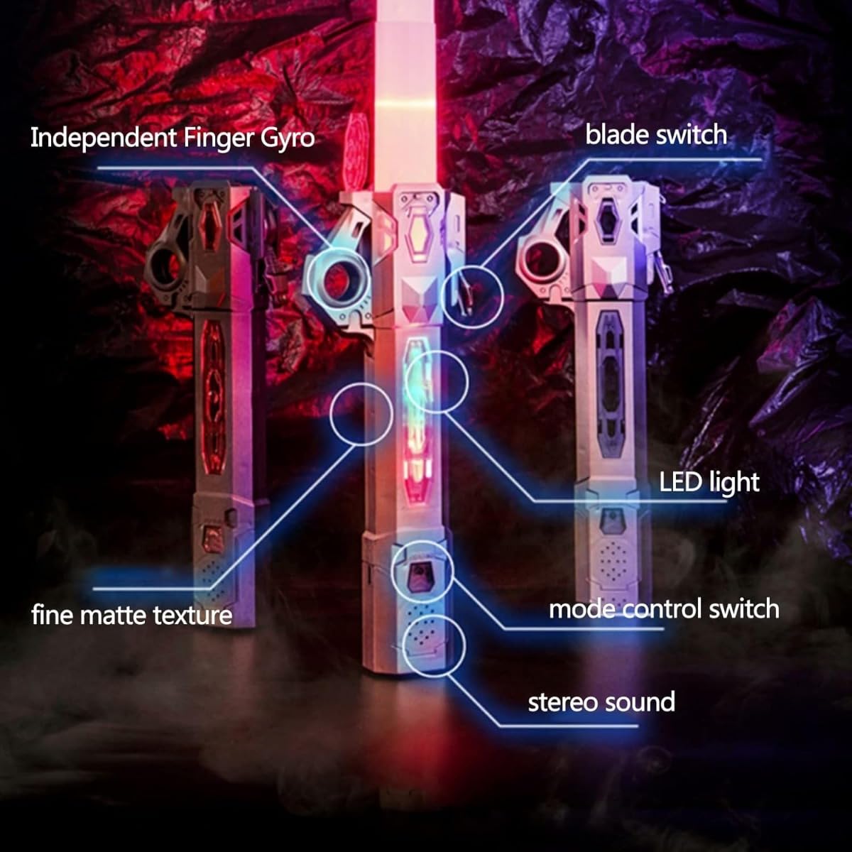 [G2146]サウンド付きスターウォーズライトセーバー Amazon.co.jp: Catonlifer ライトセーバー LED光る剣 サウンド付き 7色