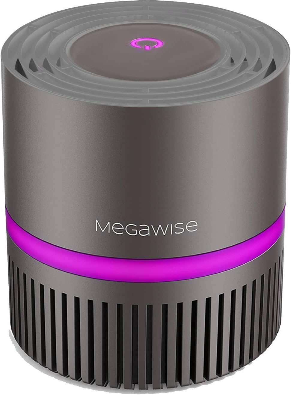 MEGAWISE H13 HEPA Air Purifier for Home Desktop Air Cleaner with True HEPA Filter 3-Stage Filtration Ultra-Quiet Compact