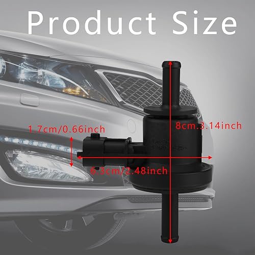 Miniatura 2 de 911-808 2891026900 EVAP - Solenoide de válvula de purga para Hyundai & Kia - Accent/Rio 2006-2011, Elantra 2007-2012, Equus 2011-2013, Genesis