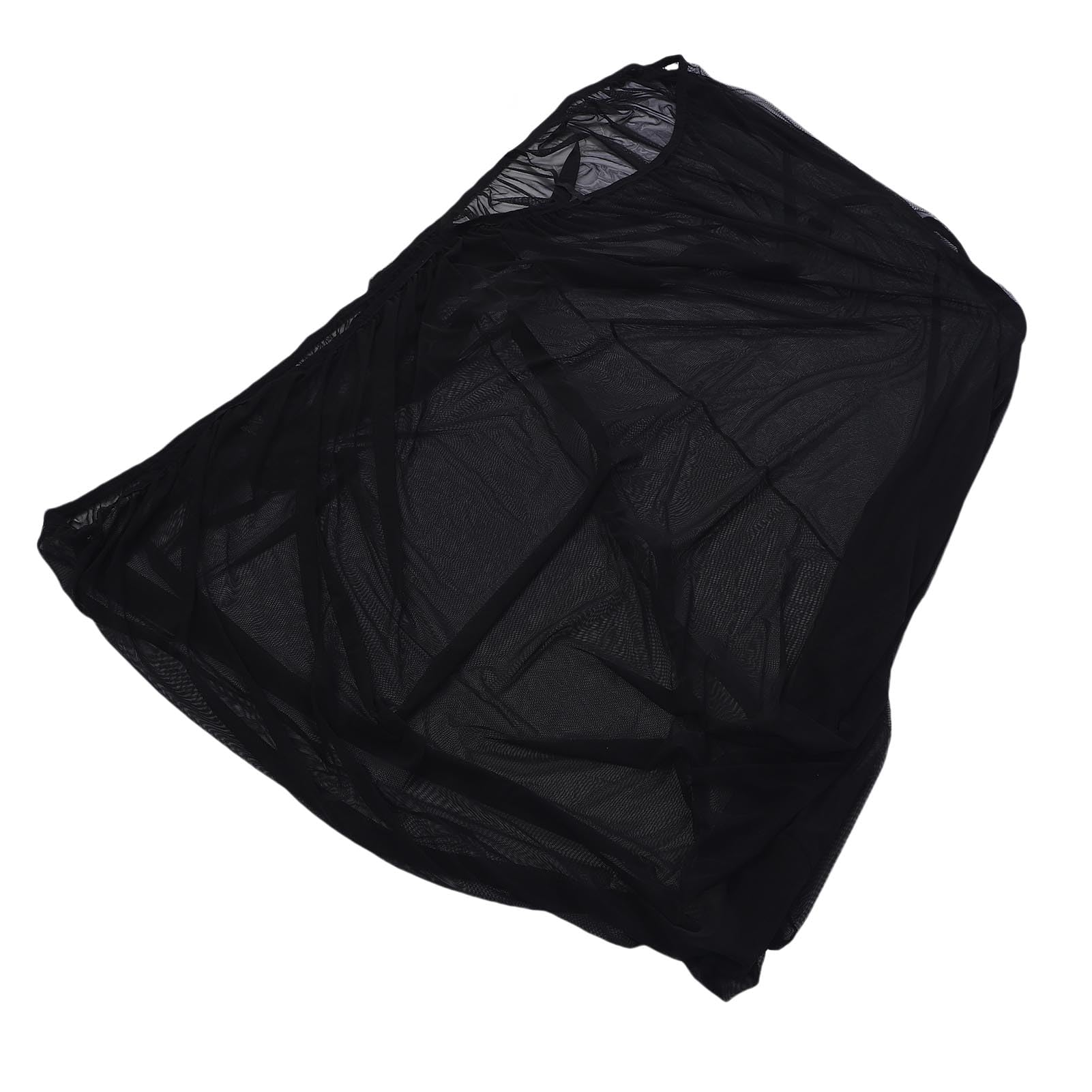 Jeffergarden Filet de de Hayon de Voiture en Fibre de Polyester, écran de de Coffre de Voiture, Installation Facile, Ventilation Indéchirable, Séparateur de Stockage Portable pour SUV Camion Camping